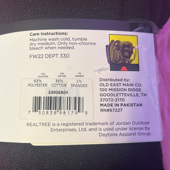 NIP Men’s Realtree boot socks shoe size 6-12 2 pairs - Picture 4 of 5